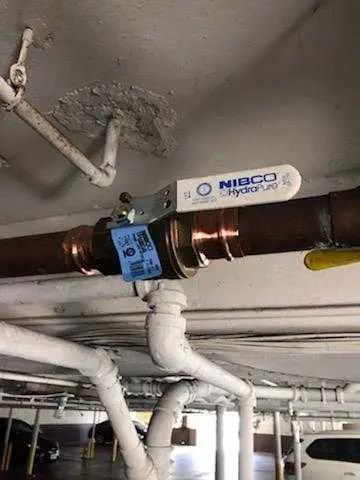 Copper pipe repair and valve work for Backflow Testing in Paradise